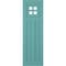 Ekena Millwork True Fit PVC San Antonio Mission Style Fixed Mount Shutters, Pure Turquoise, 18W x 32H, PR TFP001ST18X032PT - alternate 7